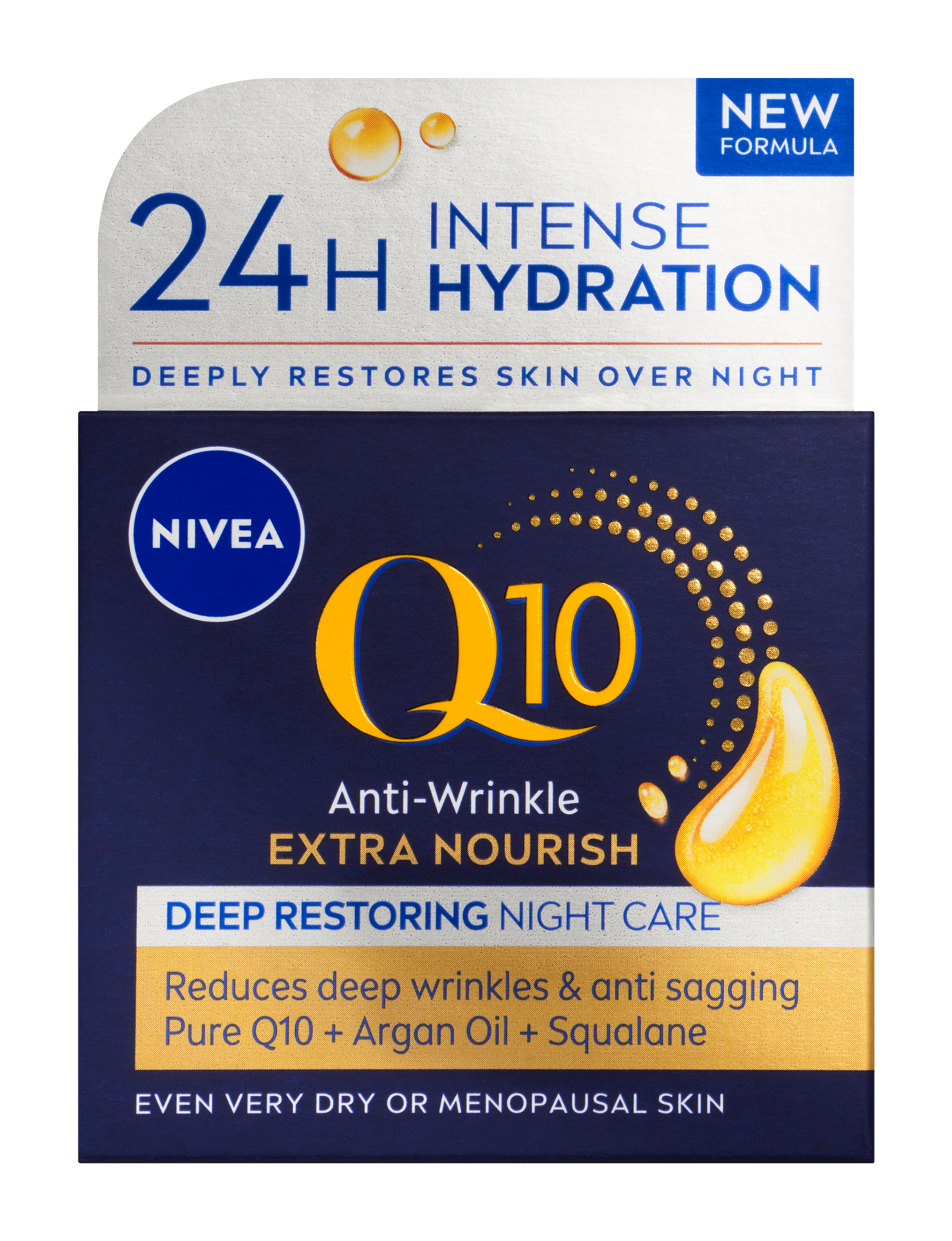 Kem dưỡng da chống nhăn Nivea Q10 ban đêm 50ml