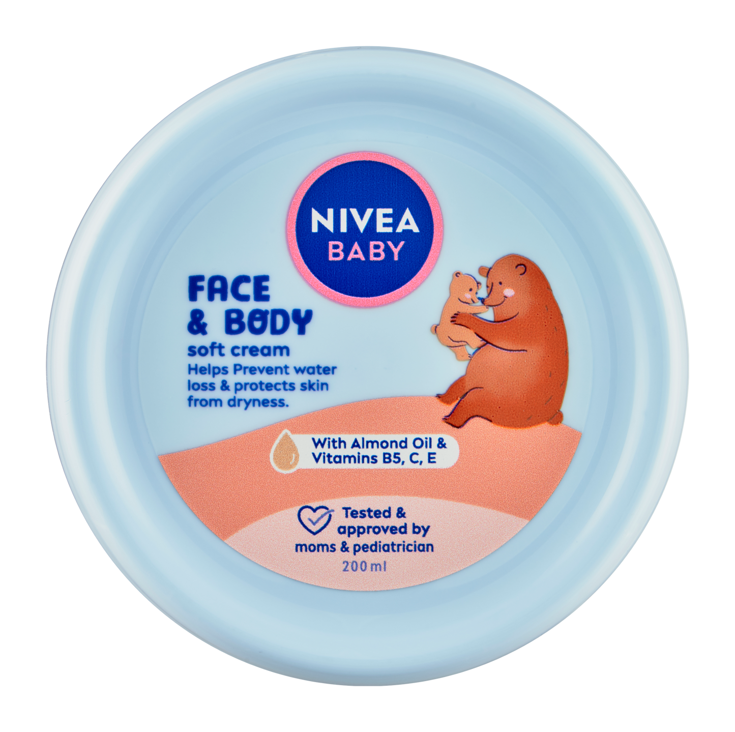 Kem Nivea Baby Soft Creme bôi mặt và toàn thân cho trẻ nhỏ