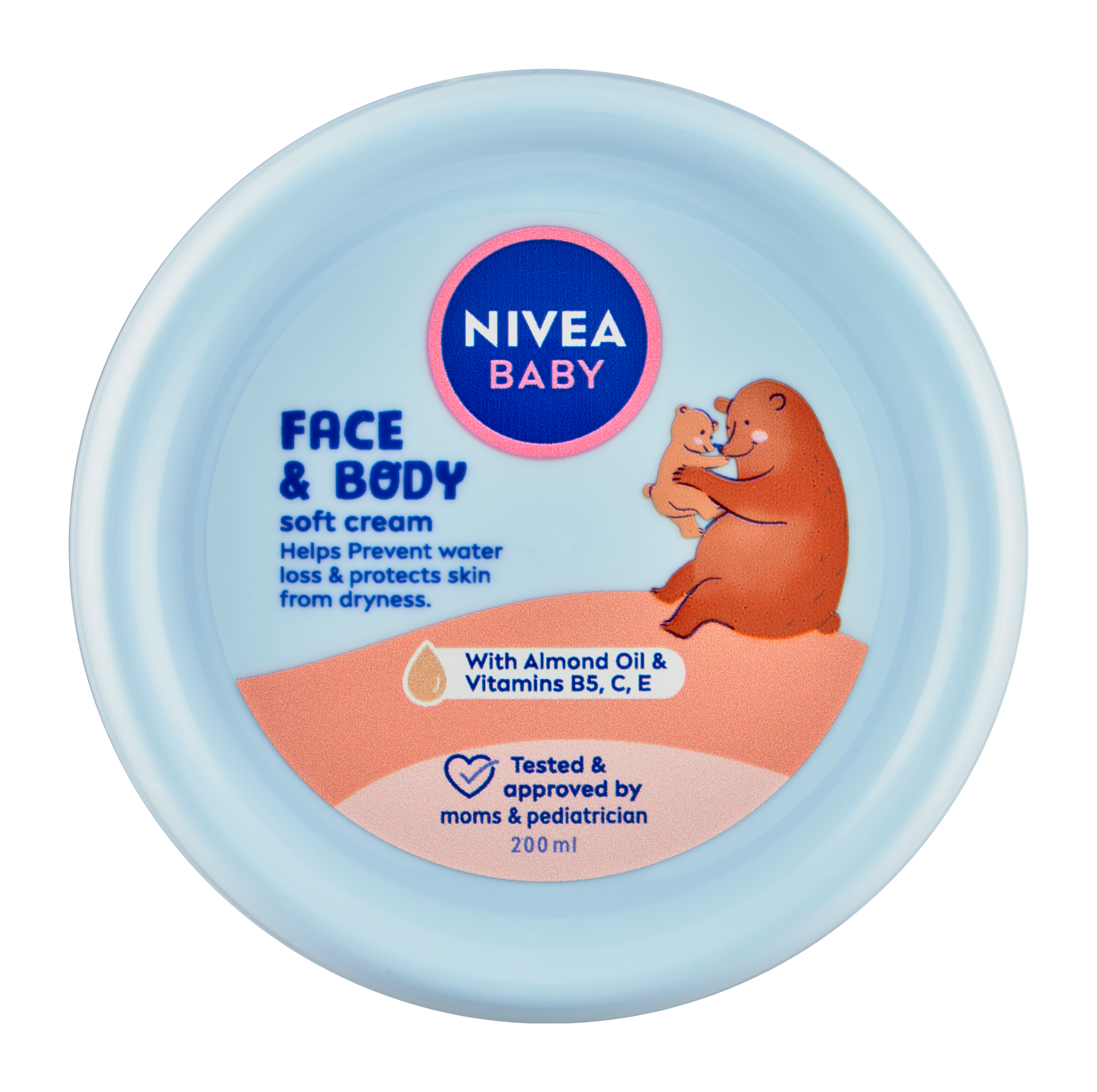 Kem Nivea Baby Soft Creme bôi mặt và toàn thân cho trẻ nhỏ