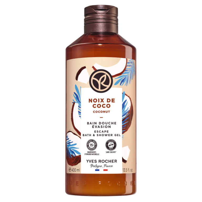 Sữa tắm dạng Gel Yves Rocher Hương Dừa 400ml